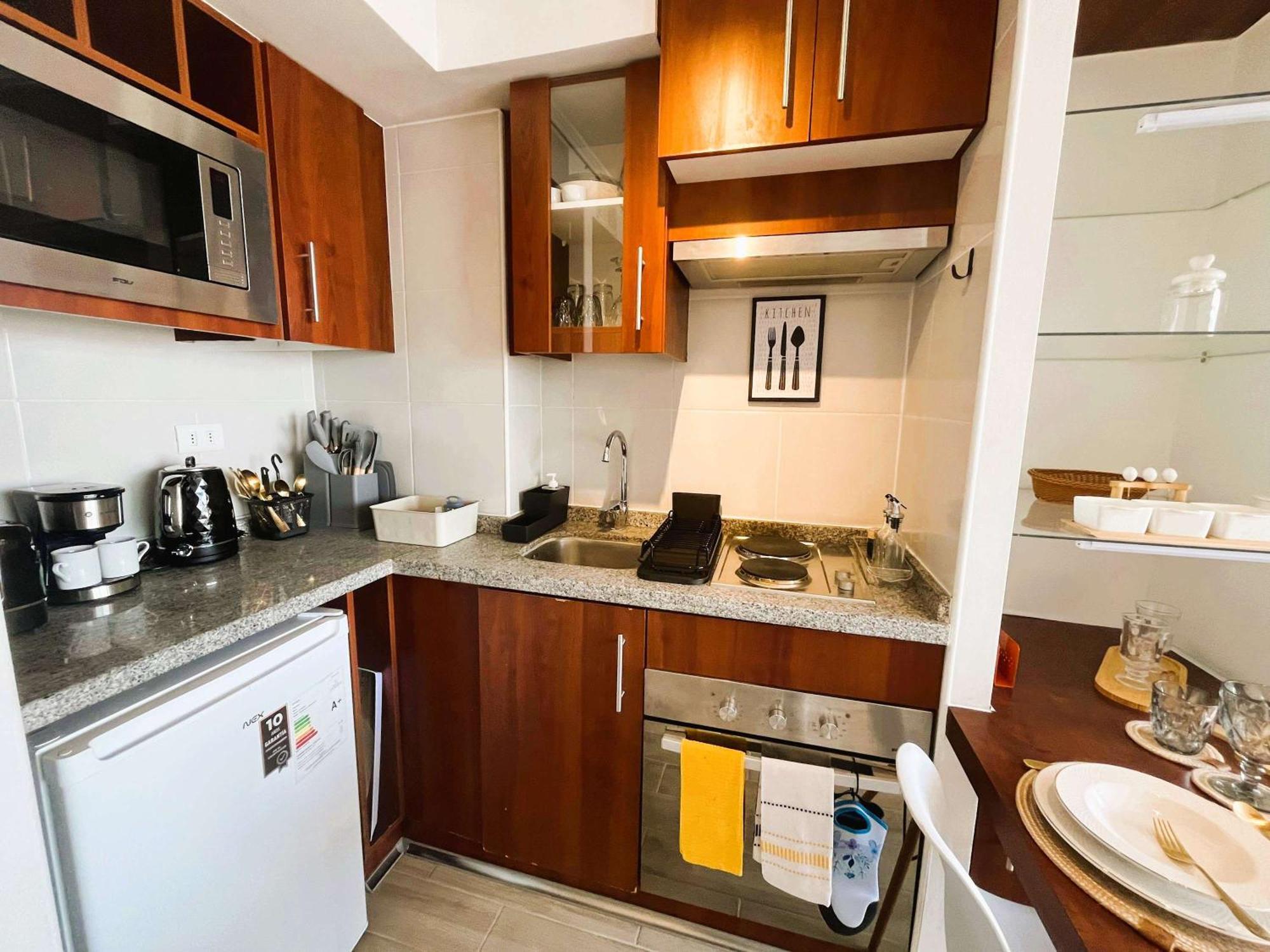 Hom I Estudio Con Terraza Vista A La Ciudad-santiago Santiago